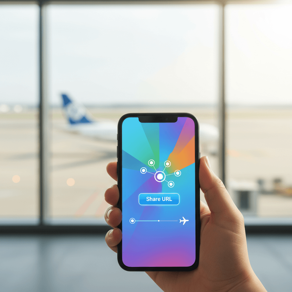 紹介プログラムでマイルを加速させるイメージ