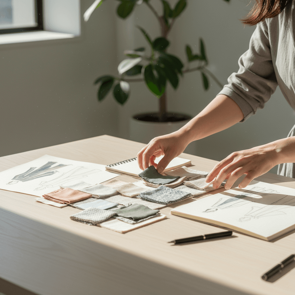 夢を形にするための準備を始める様子