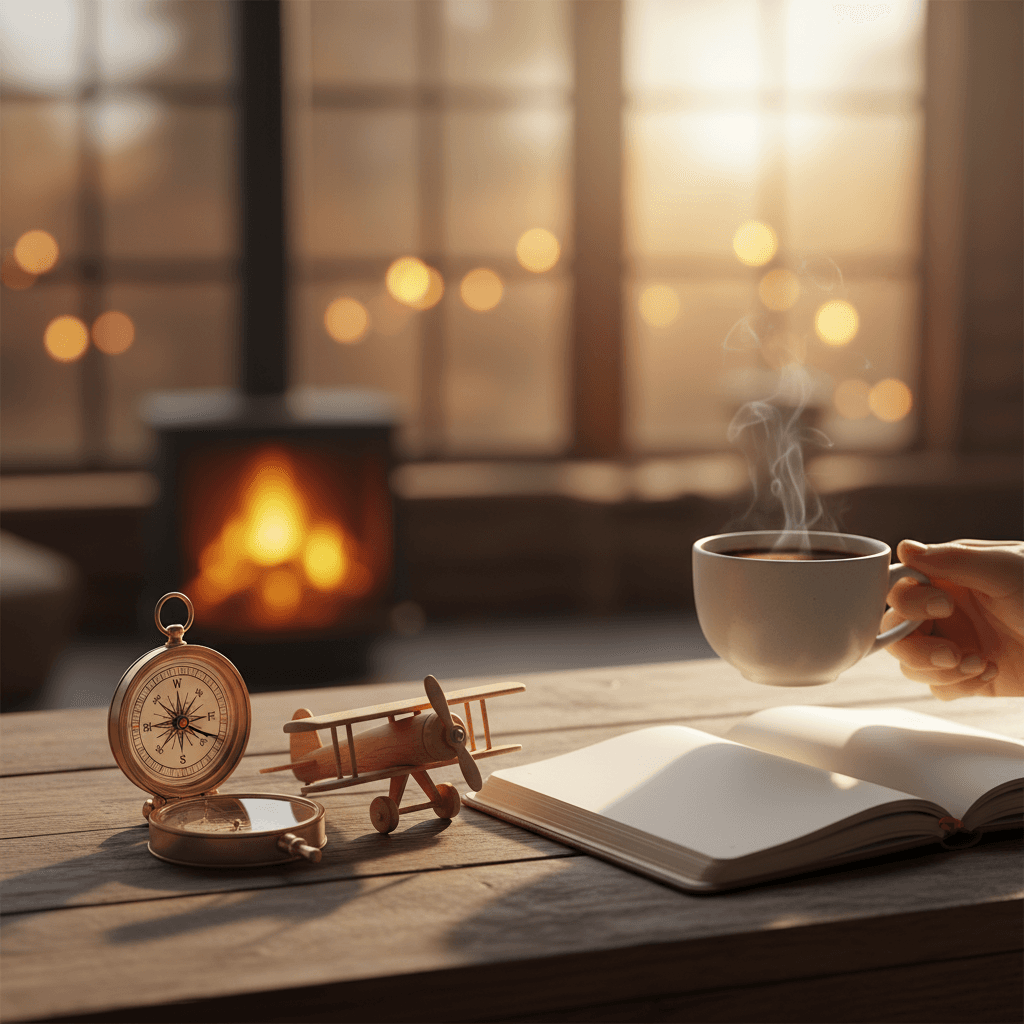 旅の計画を象徴するアイテム